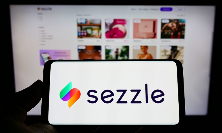 Sezzle app and website