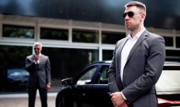 security men with car